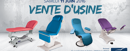 Vente d'usine le 11 Juin